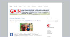 Desktop Screenshot of gain-grantham.co.uk