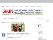 Tablet Screenshot of gain-grantham.co.uk